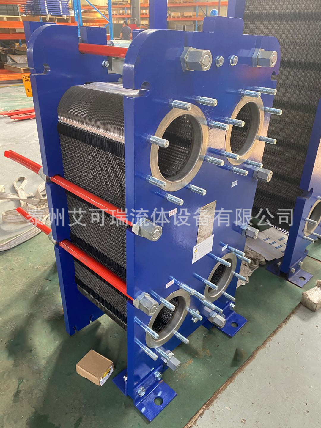 艾可瑞 桑拿加热板式换热器 泳池水恒温板式热交换器 钛板换热器