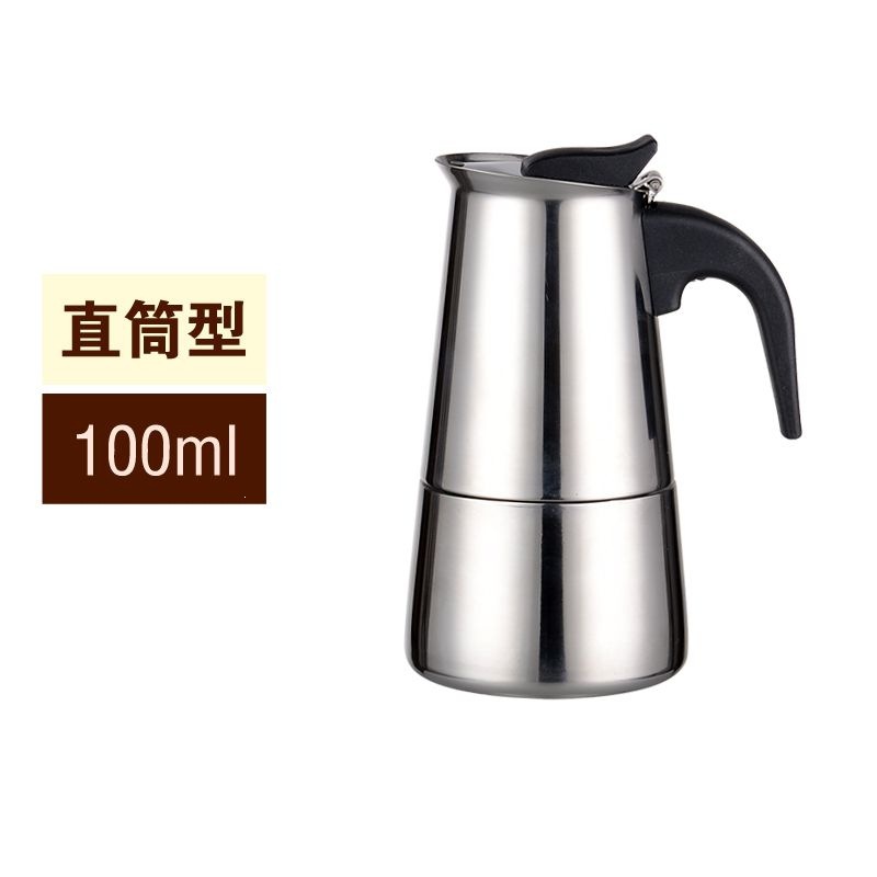Cafetera Moka Italiana de Acero Inoxidable para Hogar image 6