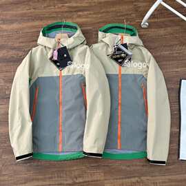鸟家松赞南迦巴瓦户外运动硬壳全压胶防水登山服冲锋衣男女外套潮