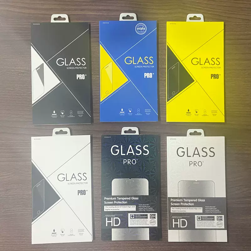 苹果13手机钢化膜包装盒紙盒玻璃膜包装书本加厚边框加硬通用现货