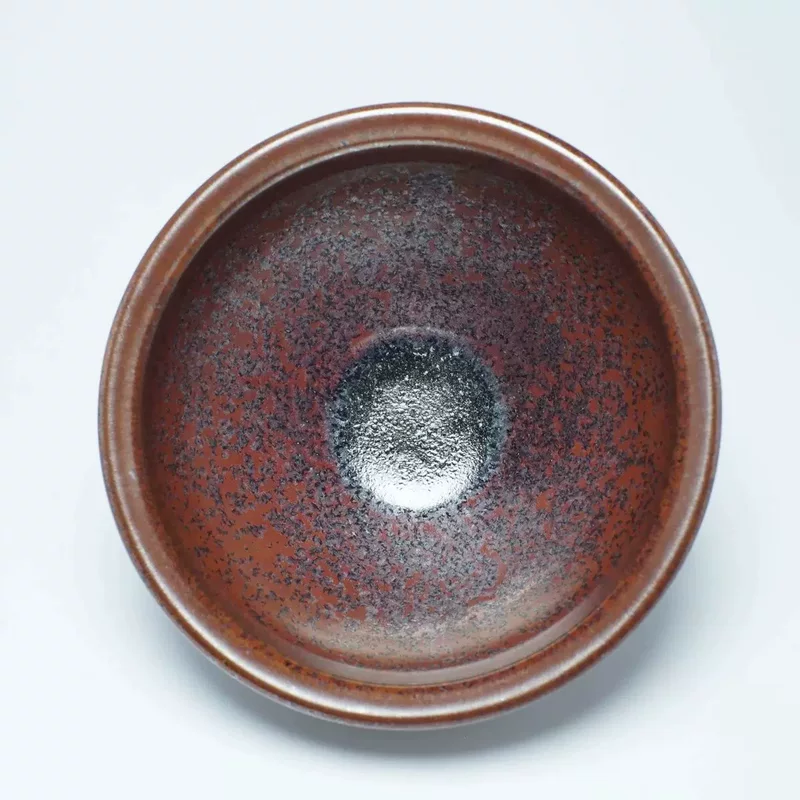 Rust Rust Bird Zun Cup Boutique Kiln Jianzhan Handmade Tea Chan Retro Wind Tea Master Chai Kiln High -end Tea Master Cup