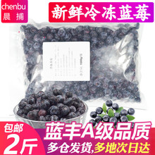 水澜丞冷冻蓝莓鲜果速冻蓝莓汁果酱饮品蓝梅新鲜水果饮品奶茶蛋糕