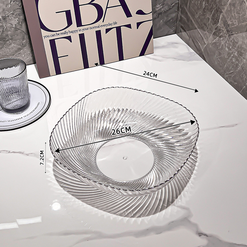 Sala de estar doméstica 2023, nueva mesa de té, bandeja de frutas, bandeja de dulces de recepción de lujo de alta calidad, bandeja de frutas de bocadillos