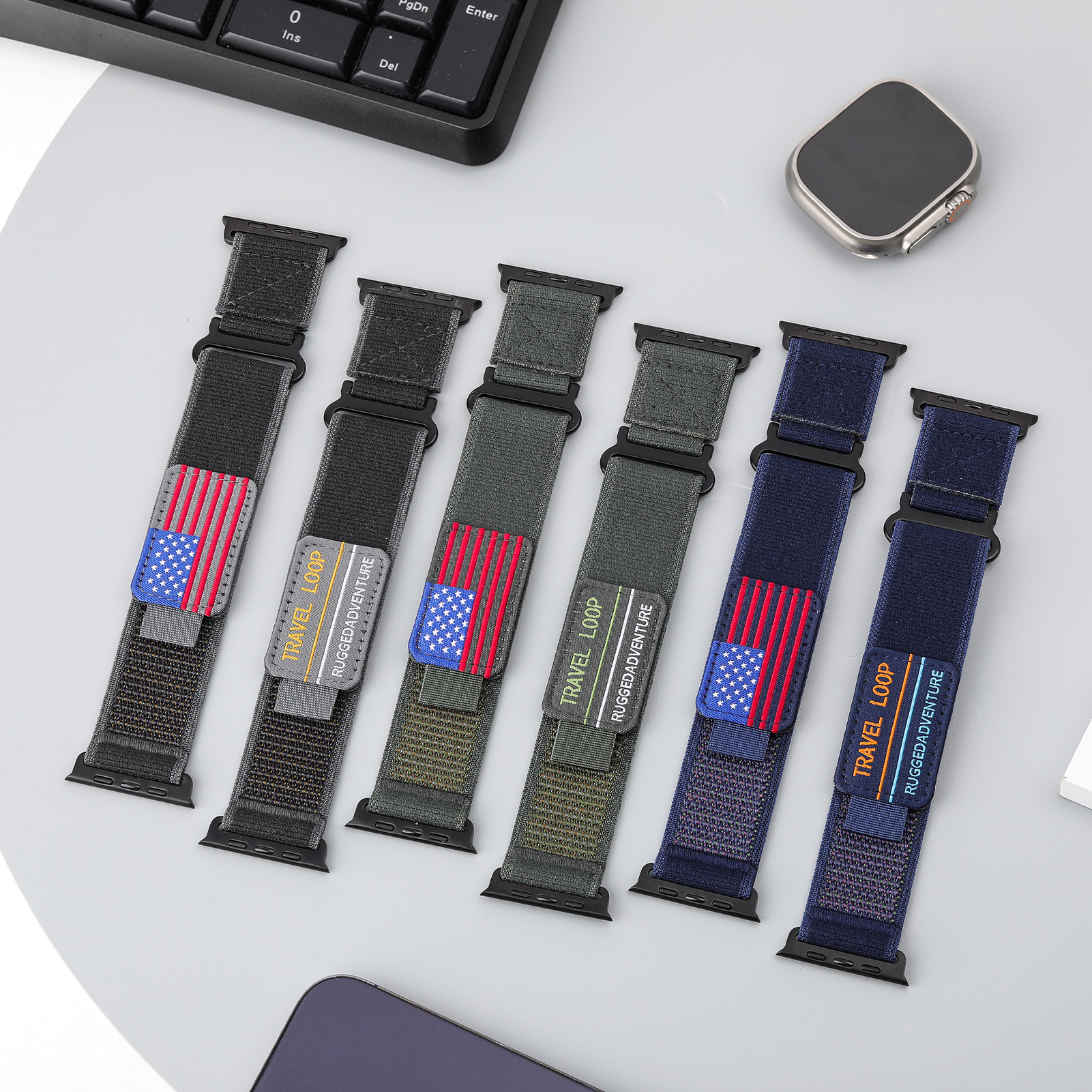 Correa Deportiva Modificada Compatible con Apple Watch ultral2watchS11/10/7/6applewatch S9