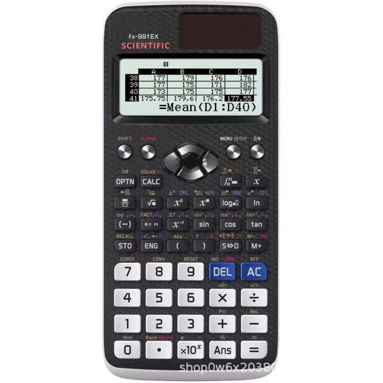 Многофункциональный калькулятор 991EX, 552 функции, база, матрица, направление, программа
