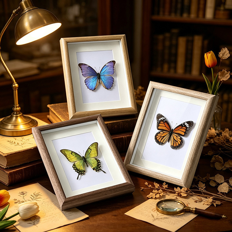 6inch Wooden photo frame, hollow three-dimensional photo frame 7inch 8inch A4 calligraphy and painting frame, photo frame, empty frame 6inch Wooden photo frame, hollow three-dimensional photo frame 7inch 8inch A4 calligraphy and painting frame, photo frame, empty frame