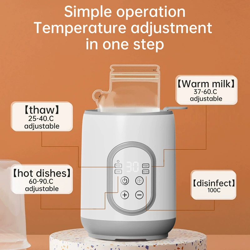 Молочный подогреватель, antibacterial breast pump, автоматическая бутылочная детергент, нагреватель, 2 в 1, поддерживает постоянную температуру