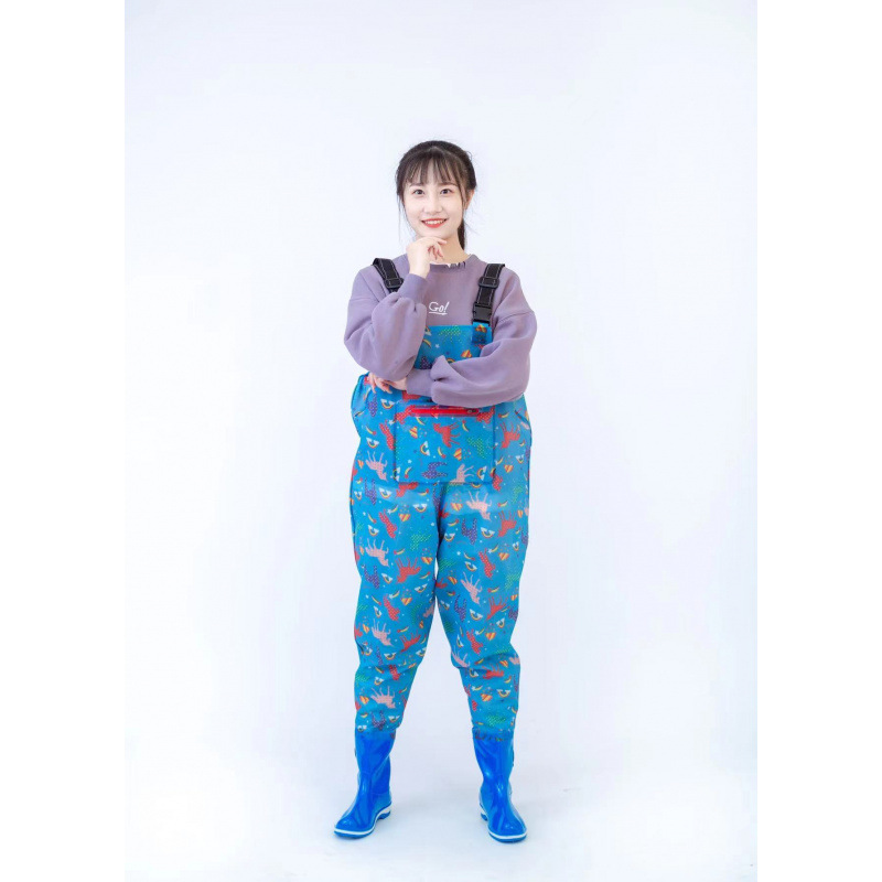 Pantalones de agua de mujer de cinturón, medio cuerpo, zapatos de lluvia de playa, pantalones de lluvia impermeables, ropa de nadar para niños.