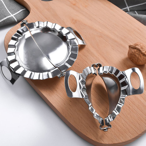 Factory Wholesale: Stainless Steel Dumpling Mold, Dumpling Wrapper Press Tool, Dumpling Clip—304 Stainless Steel for Restaurant Use