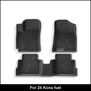 24 Modern Kona üçün xüsusi TPE döşəmə və baqaj xalçaları