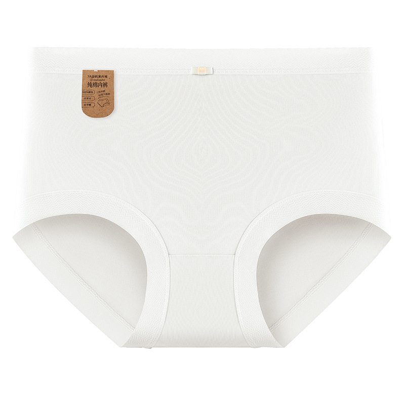 Ropa interior de mujer de algodón de cintura alta de gran tamaño 50S para mujer, ropa interior de algodón de cintura alta para bebé 7A para mujer