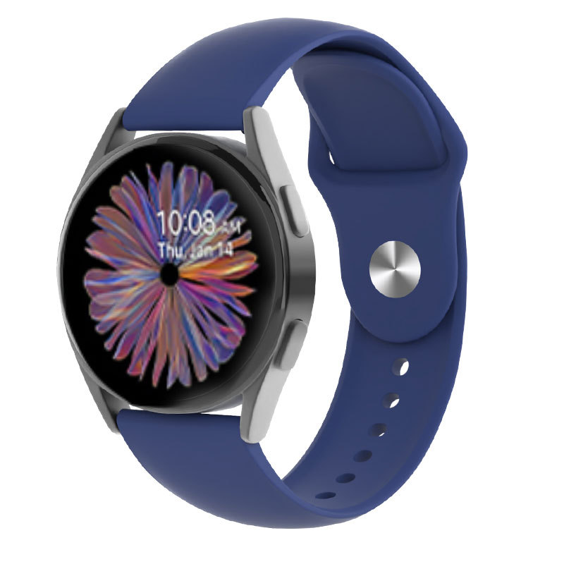 Dorsi 20/22mm correa de silicona de color sólido para Samsung watt4/5 Huawei GT4 Jiaming deportes correa de muñeca