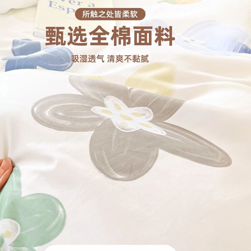 Funda de almohada fresca pequeña de algodón puro Un par de fundas de almohada para el hogar individuales 48x74cm Funda interior de núcleo de almohada de algodón Student 4
