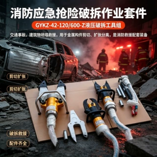 GYKZ-42-120/600-Z液压扩张器矿用消防应急救援液压扩张破拆器材