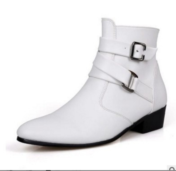 Mens Formal Boots For Men Fashion High Top BootsLeather Boots_voghion.com