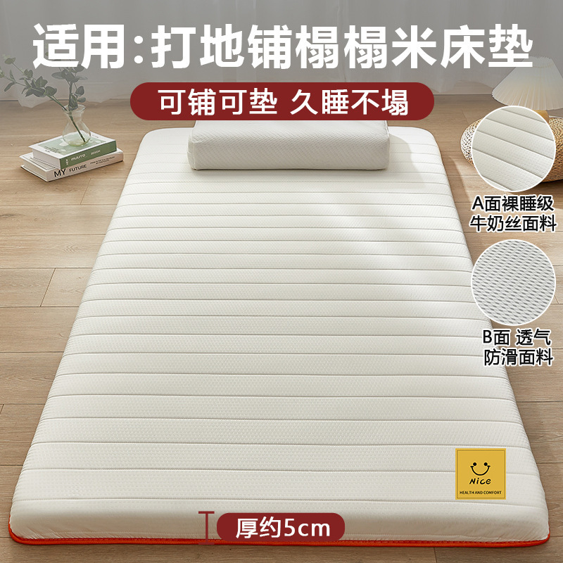 地铺睡垫家用床垫软垫防潮地垫打地铺神器租房专用垫学生宿舍单人|undefined