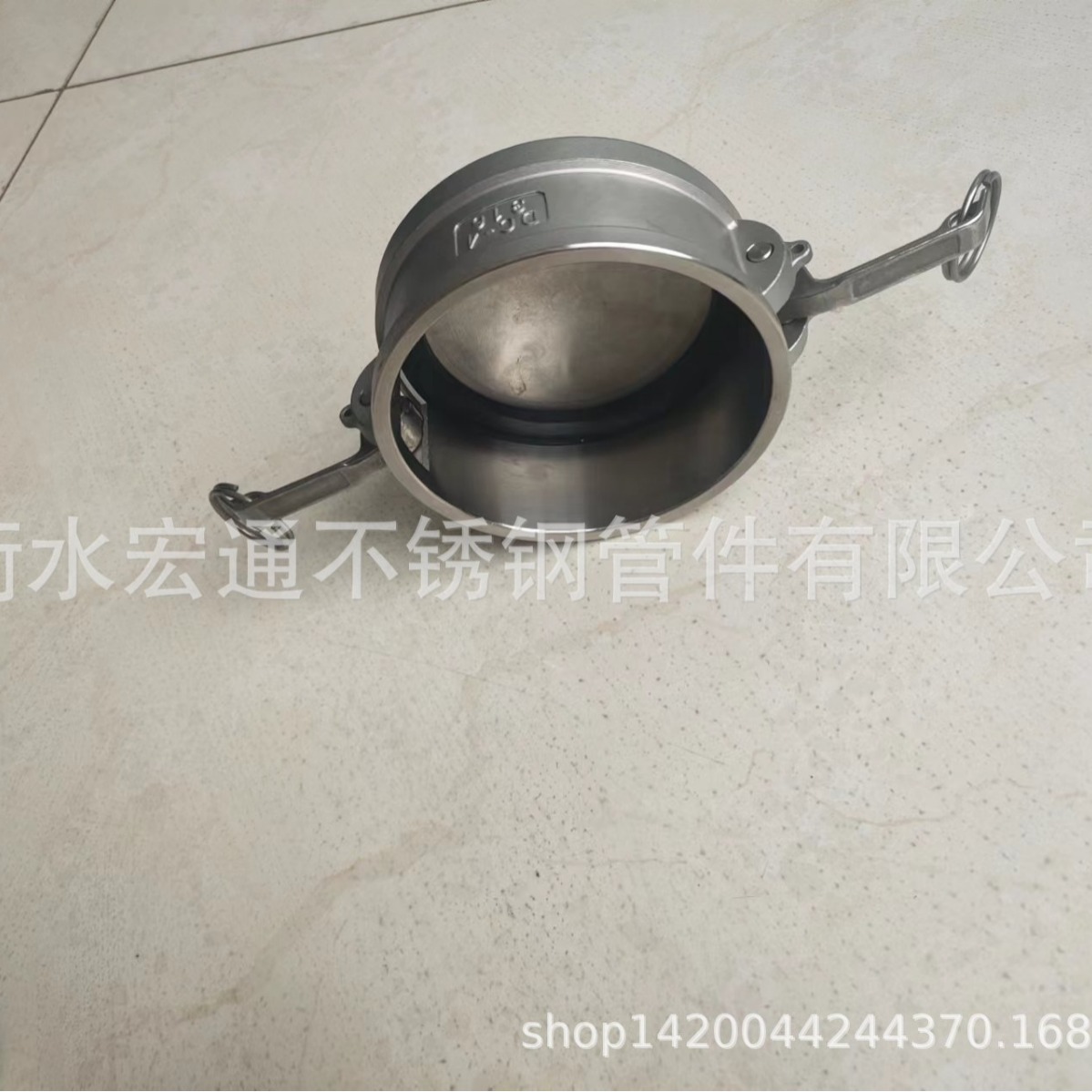 批发扳把式不锈钢快速接头拉杆式快接201/304 DC型阴端堵盖1寸