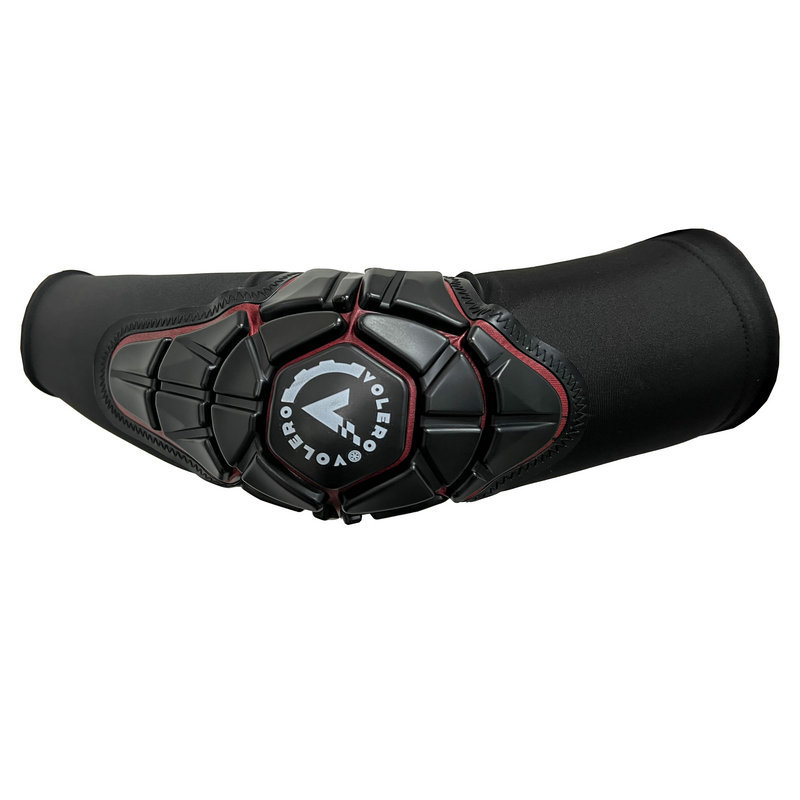 VOLERO motocicleta que monta la manga protectora del hielo de protección solar anti-colisión codo guardia brazo Transpirable Alta elástica de silicona antideslizante
