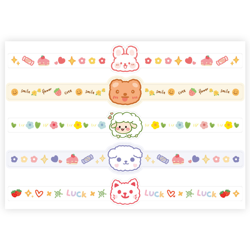 款式②;50貼/包