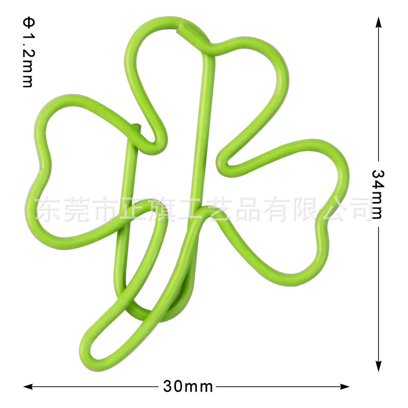 Transfronterizo caliente 6-color alta nota clip de papel color conejo animal en forma de clip de papel pin clip de papel de metal