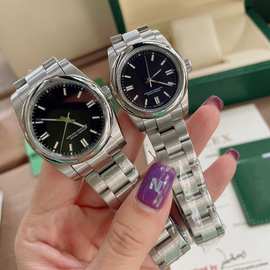 情侣对表男士女士日志礼品蚝式恒动水果腕表时尚钢带石英表批发