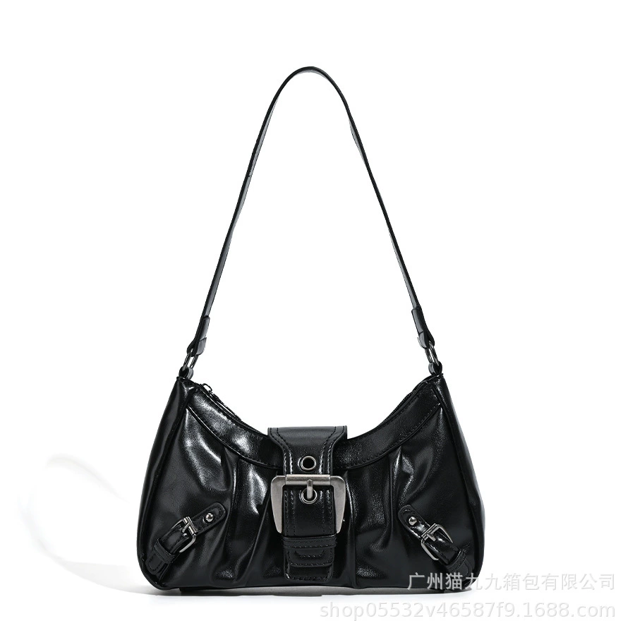 Retro one-shoulder bag, shoulder bag