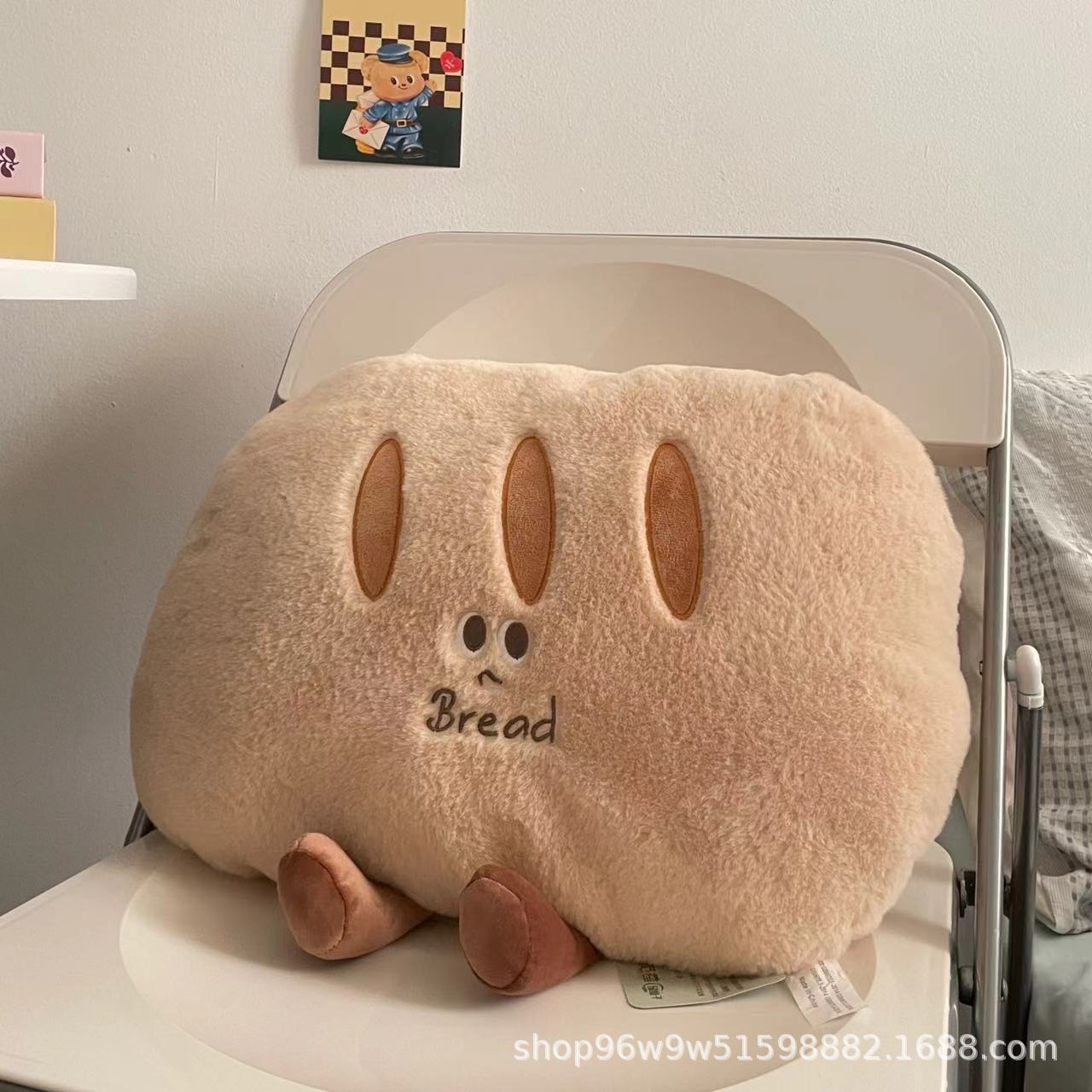 버터큐브빵 (담요없는 베개) 40*30CM