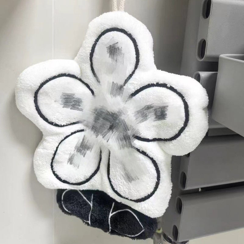 金持ちの花が手ぬぐいを拭くかわいい吸水性ハンカチが臭くないキッチントイレの高颜値タオル|undefined