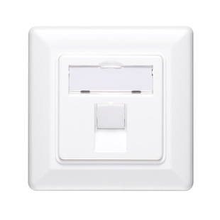 European Panel German Zinc Alloy Panel 80 Type Panel Single Hole Air Port Panel with Shield Module Panel