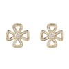 Fashionable small earrings, simple and elegant design, internet celebrity