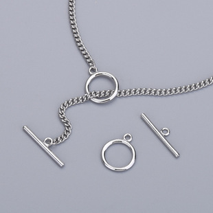 s925 sterling silver otbuckle DIY bracelet buckle pearl necklace buckle connection accessories handmade finishing material