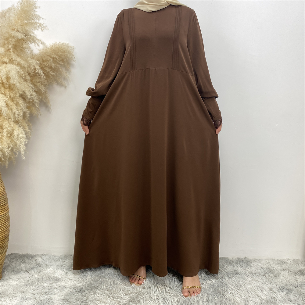 Fashion Front Zipper Dress For Women_ecoleips.com