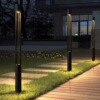 modern Simplicity outdoors Landscape lamp 3 square courtyard led Light column Residential quarters waterproof Road lights gardens Lawn