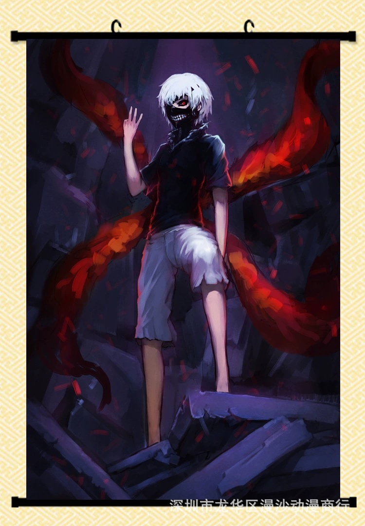 Cross-border Tokyo Ghost Ghost Kimmuye HD poster Around the dormitory decorative jewelry wall sticker anime hanging painting DIY