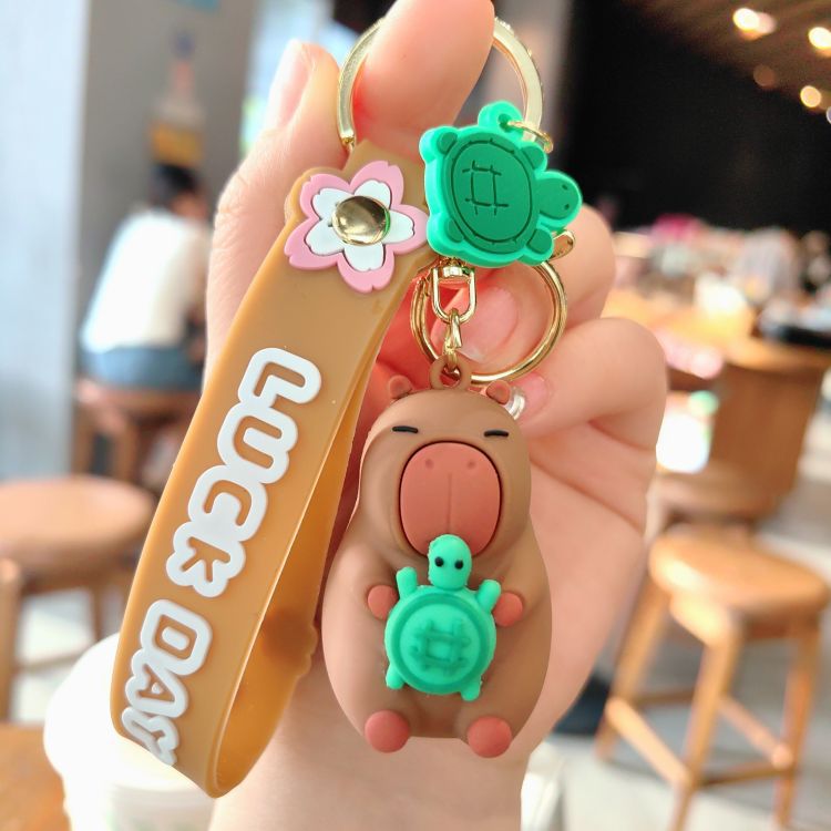 50g Weight Bag Pendant, Keychain Classification 1 Piece Quantity Daily, Street Occasion PVC Material Cartoon Character Pattern Unisex Gender Cute Style 1 Piece Cute Cartoon Character PVC Unisex Bag Pendant Keychain 7