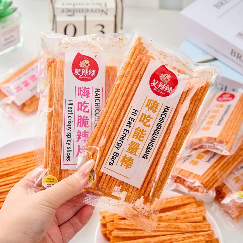 Spicy Snacks, Energy Bars, Indian Flatbread, Crispy Spicy Strips, Childhood Nostalgia, Dormitory Leisure Snacks, Small Snacks to Satisfy Cravings