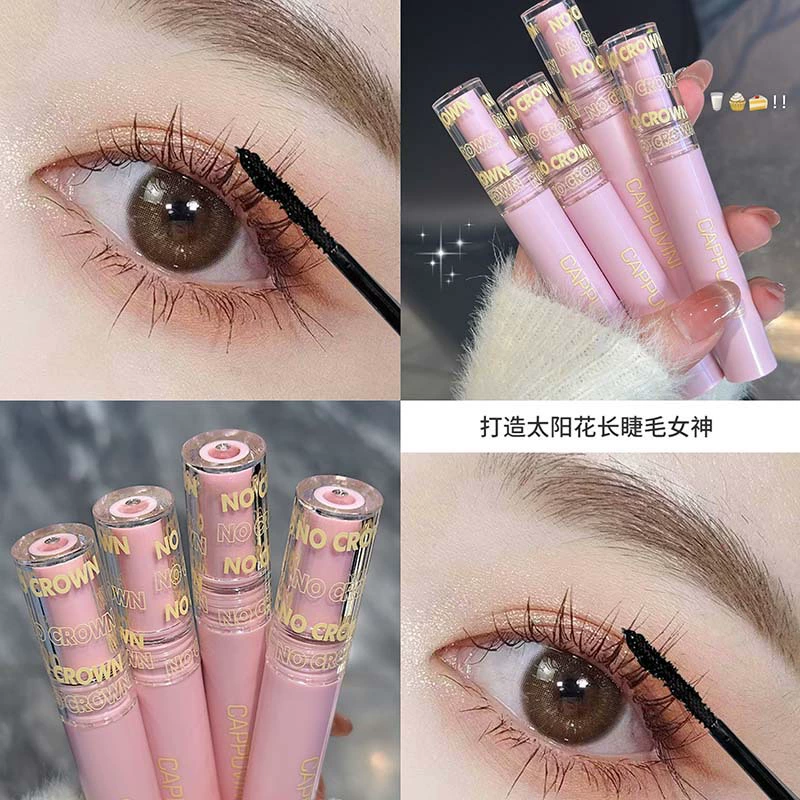 Lengthening curling mascara for eyelashes, base makeup primer, natural volume