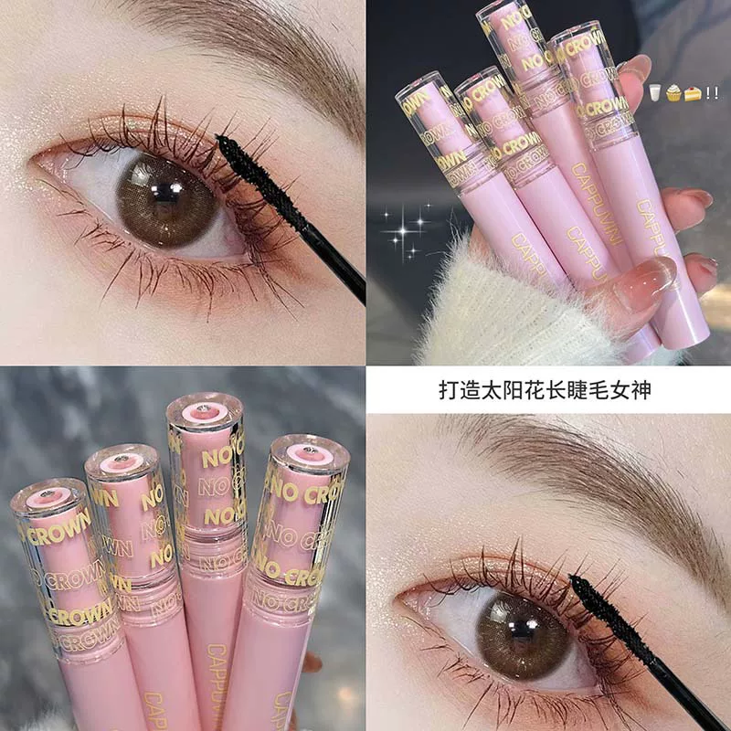 Lengthening curling mascara for eyelashes, base makeup primer, natural volume