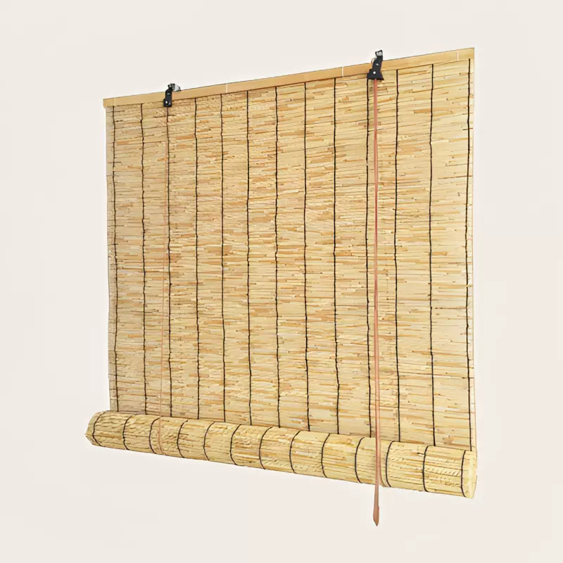 厂家直销芦苇帘草帘卷帘阳台遮阳帘户外遮挡帘竹帘子室外庭院透气