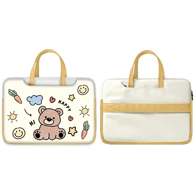 행복한 다크 브라운 곰