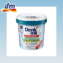 現物ドイツ輸入denkmit衣類増白粉汚れ除去白色淡色衣類洗剤750g