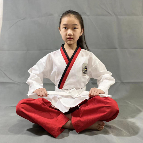 New Style Taekwondo Gi for Adults and Children, Unisex Taekwondo Performance Uniform, Training Uniform, Instructor Uniform Manufacturer