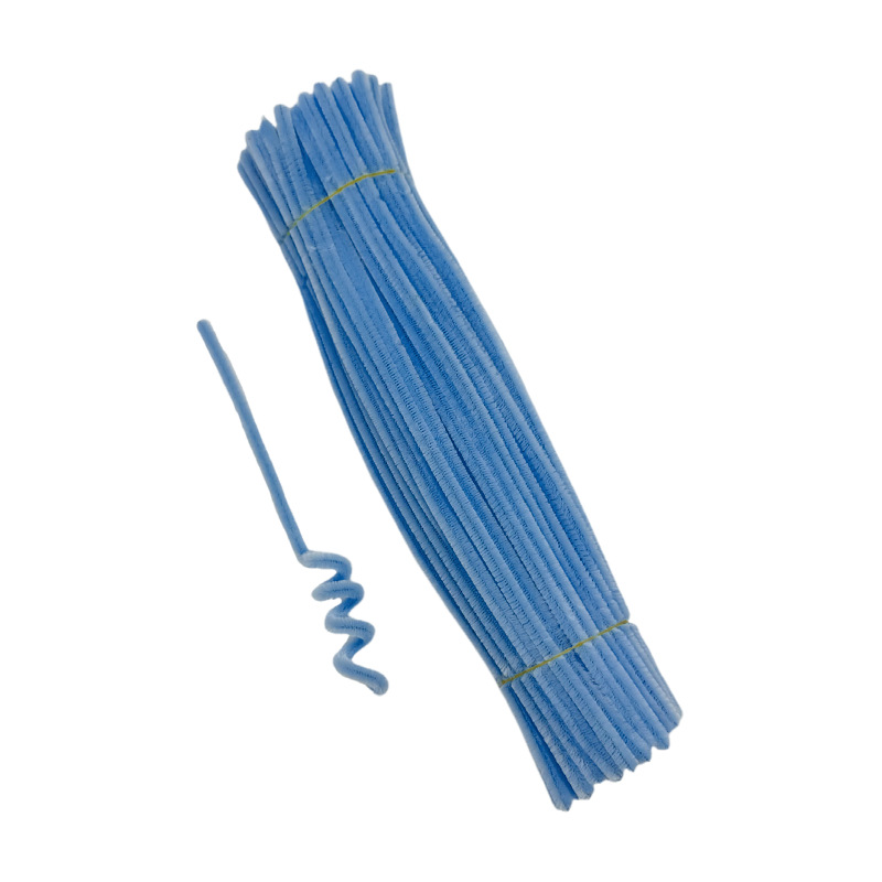 Cifrado [6mm Twisted stick] DIY tiras de lana de colores material hecho a mano de los niños ramo de terciopelo de dinosaurio lana Raíz de lana tiras