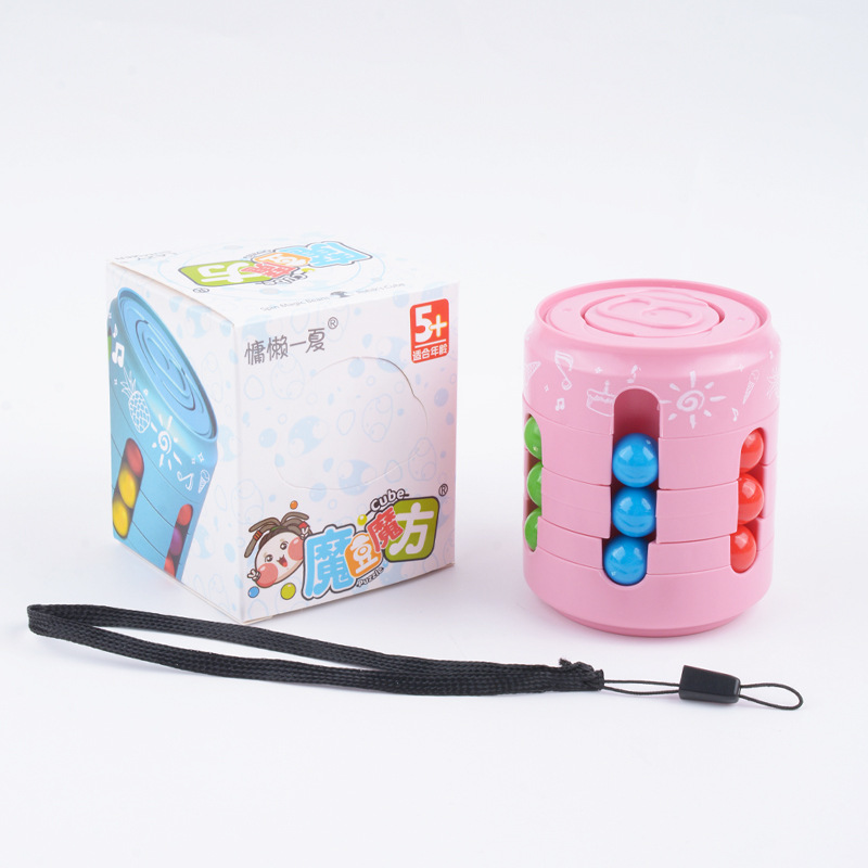 Tiktok popular desarrollo de inteligencia para niños artefacto de descompresión dedo giroscopio puede cubo juguete educativo