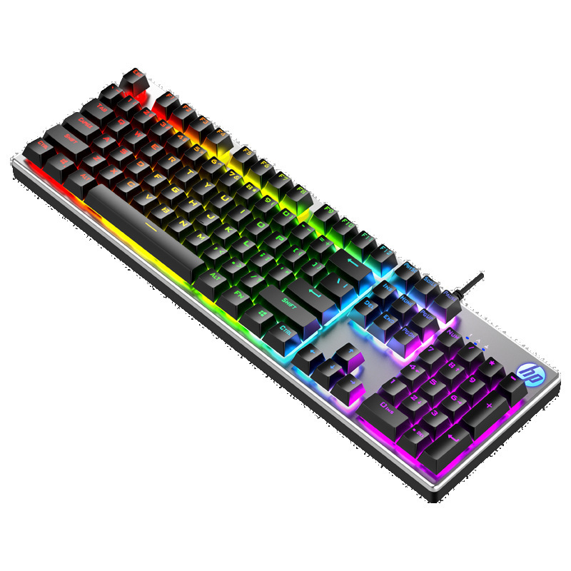 Hp K500キーボード有線発光金属デスクトップノートパソコン電気競争ゲームオフィス共通卸売り|undefined