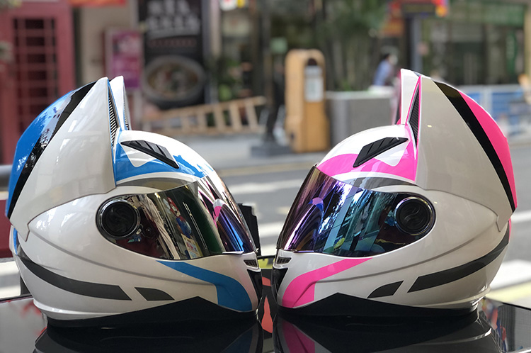 Motorcycle Full Face Helmet Men Women Full Covered Racing Helmet
