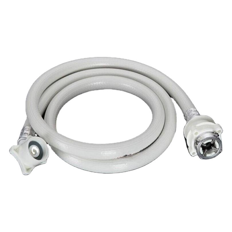 Tubo de entrada de agua para lavadora, totalmente automático, tubo de entrada roscado de cobre de 1/2 pulgada, tubo de agua extendido de PVC, grosor al por mayor, a prueba de fugas.