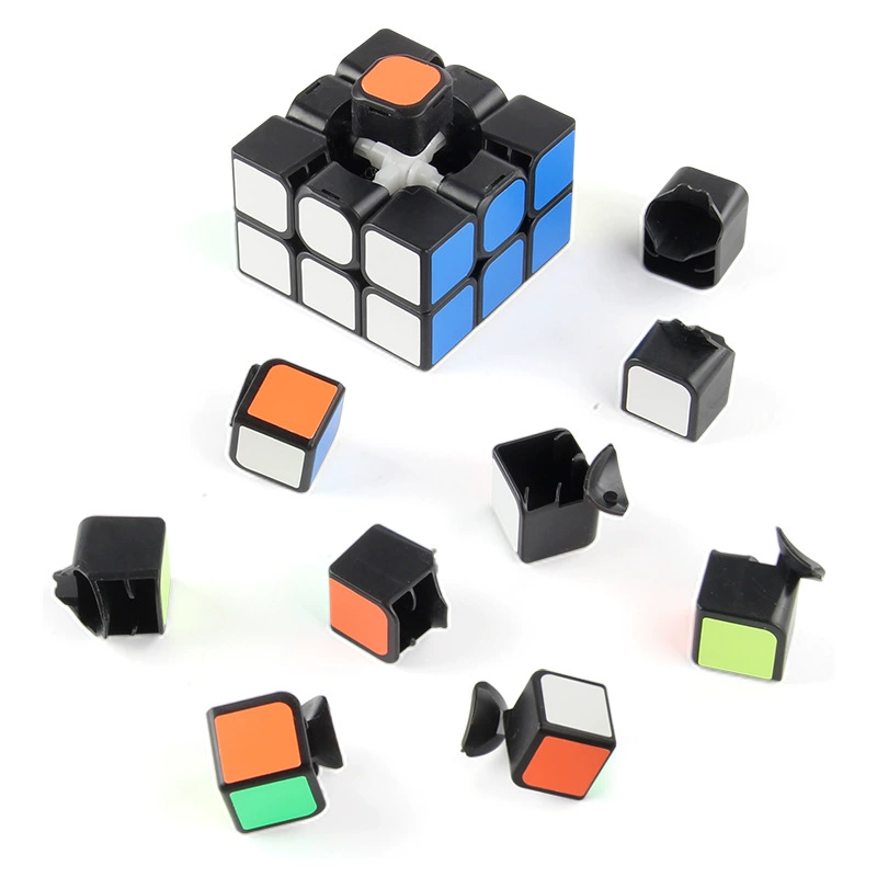 Rubik's cube, smooth toy for beginners, magic ruler rounded, science and technology, 5.7cm