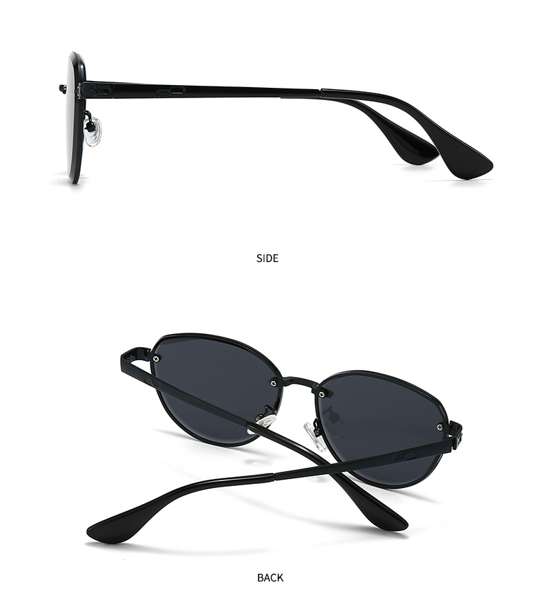 European and American Modern Retro Narrow Sunglasses High-End Women's Ins Style Sunglasses Versatile Trendyy Sunglasses 2506_voghion.com