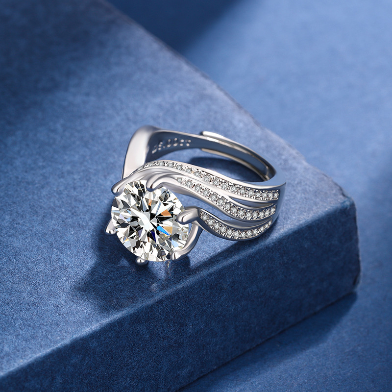 Stylish Fidget Ring For Anxiety And Stress Relief Designer Ring_voghion.com